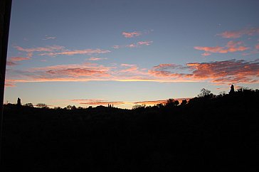 Ferienwohnung in Petroio - Morgenstimmung