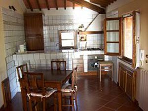 Ferienhaus in Petroio - Die küche