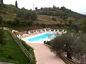 Ferienhaus in Petroio - Der Pool