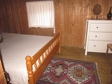 Ferienhaus in Stierva - Dopel Schlafzimmer