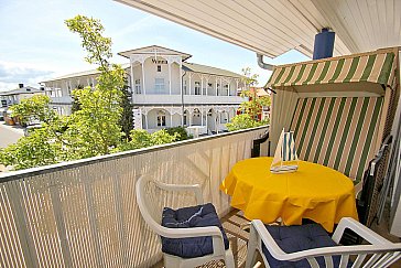 Ferienwohnung in Göhren - Blick vom Balkon der Ferienwohnung Typ A deluxe