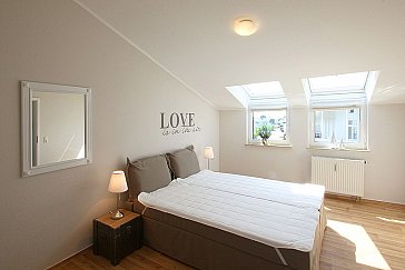 Ferienwohnung in Göhren - Schlafzimmer einer FeWo Typ A deluxe
