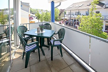 Ferienwohnung in Göhren - Balkon der Ferienwohnung