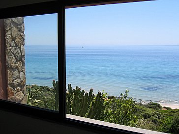 Ferienwohnung in Santa Margherita di Pula - Wohnzimmer Aussicht Südosten