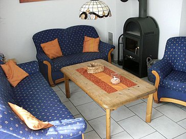 Ferienhaus in Nessmersiel - Wohnzimmer