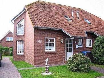 Ferienhaus in Nessmersiel - Aussenansicht Nordseite