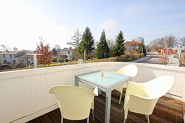 Ferienwohnung in Göhren - Balkon der Ferienwohnung