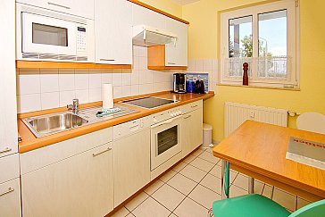 Ferienwohnung in Göhren - Die separate Küche der Ferienwohnung