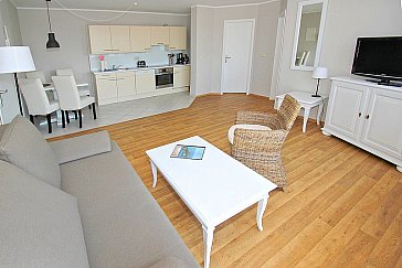 Ferienwohnung in Göhren - Blick in die FeWo Typ A deluxe