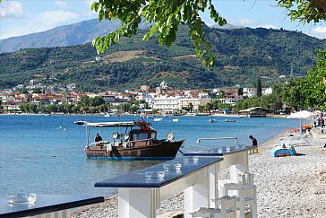 Ferienwohnung in Aegion-Longos - Der Badestrand von Longos