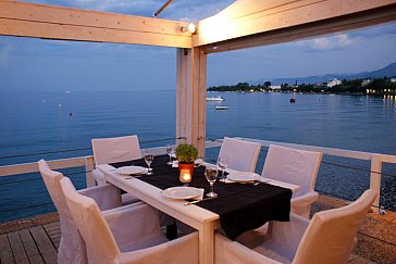 Ferienwohnung in Aegion-Longos - Restaurant am Meer in Longos