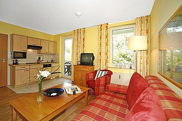 Ferienwohnung in Göhren - Wohnraumbeispiel Strandresidenz Brandeburg