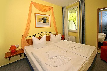 Ferienwohnung in Göhren - Schlafzimmer in der Strandresidenz Typ D