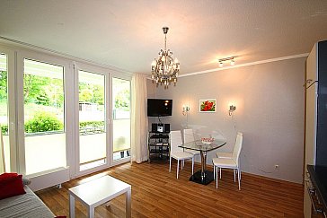 Ferienwohnung in Göhren - Wohnraumbeispiel in der Strandresidenz Brandenburg