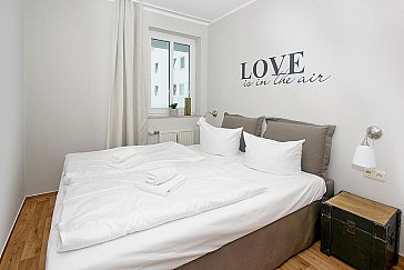 Ferienwohnung in Göhren - Schlafzimmer Villa Karola Typ A deluxe