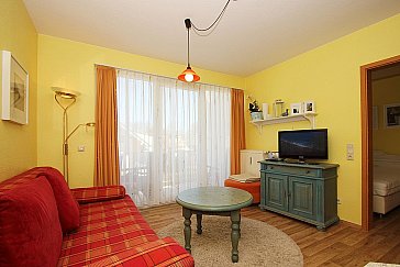 Ferienwohnung in Göhren - Wohnzimmer der FeWo Villa Karola