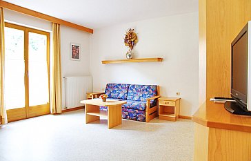 Ferienwohnung in Naturns - Wohnraum