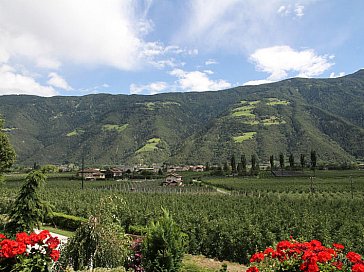 Ferienwohnung in Naturns - Blick vom Balkon