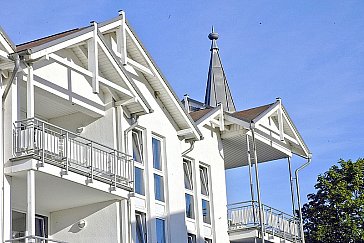 Ferienwohnung in Göhren - Balkone vom Haus Mecklenburg