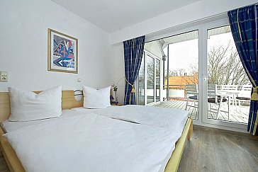 Ferienwohnung in Göhren - Schlafzimmer vom Haus Mecklenburg in Göhren