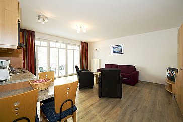 Ferienwohnung in Göhren - Wohnraum der Rügen Ferienwohnungen