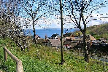 Ferienwohnung in Putgarten - Blick auf das Fischerdörfchen Vitt