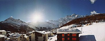 Ferienwohnung in Saas-Fee - Aussicht