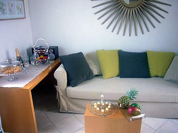 Ferienwohnung in Polichrono - Wohnbereich