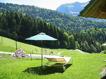 Ferienwohnung in Bizau - 'ALM' - Garten