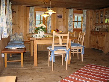 Ferienwohnung in Bizau - 'ALM' - Stube