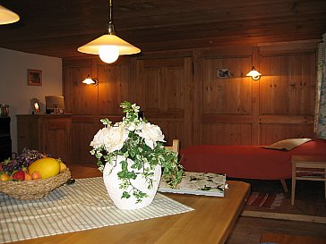 Ferienwohnung in Bizau - 'ALM' - Stube