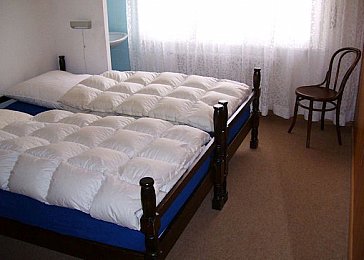 Ferienwohnung in Crans-Montana - Schlafzimmer für zwei Personen