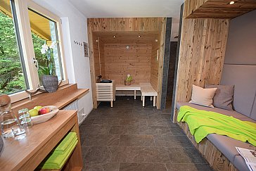Ferienwohnung in Hippach - Saunabereich