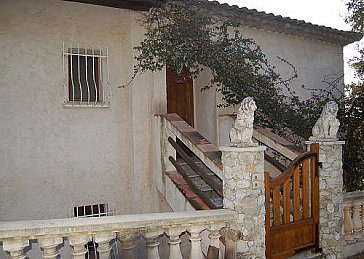 Ferienwohnung in Antibes Juan les Pins - Eingang Villa les Rastines