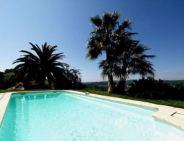 Ferienwohnung in Saint Paul - Pool mit Meerblick