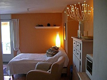 Ferienwohnung in St. Julien de Peyrolas - Schlafbereich