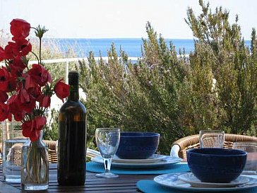 Ferienwohnung in Mirtos - A terrace