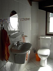 Ferienhaus in Asnans-Beauvoisin - Toilette EG