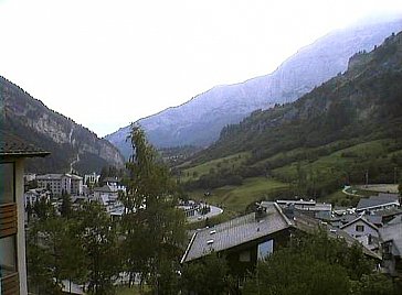 Ferienwohnung in Leukerbad - Aussicht nach Süden