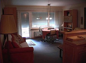 Ferienwohnung in Leukerbad - Wohnzimmer