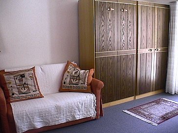 Ferienwohnung in Leukerbad - Wohnzimmer