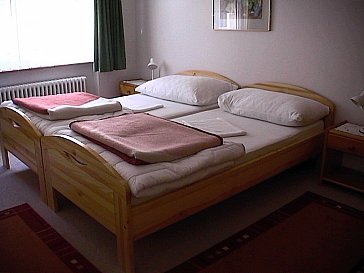 Ferienwohnung in Leukerbad - Schlafzimmer