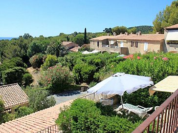 Ferienhaus in Cavalaire sur Mer - Aussicht vom Balkon