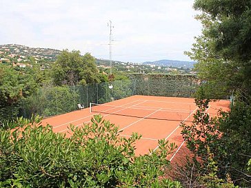 Ferienhaus in Cavalaire sur Mer - Tennisplatz