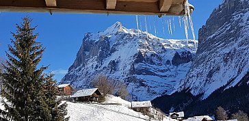 Ferienwohnung in Grindelwald - Sicht Wetterhorn