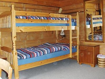 Ferienwohnung in Achseten - Kinder Zimmer 1 Kajütenbett