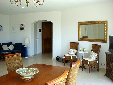 Ferienwohnung in Les Issambres - Wohnzimmer