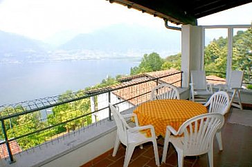 Ferienwohnung in Vira-Gambarogno - Terrasse