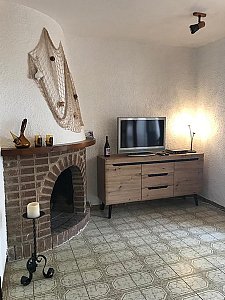 Ferienhaus in Cambrils-Montroig Bahia - Kamin TV Ecke