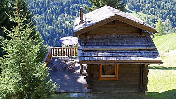 Ferienhaus in Ayer - Romantisches Chalet, beliebt bei verliebten Paaren